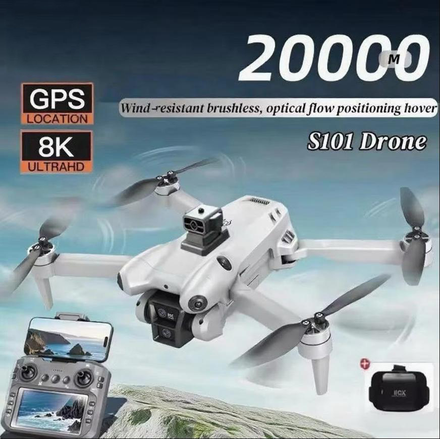 Drone Gimbal 3 Axis - Xiaomi S101 Drone 8K HD كاميرا