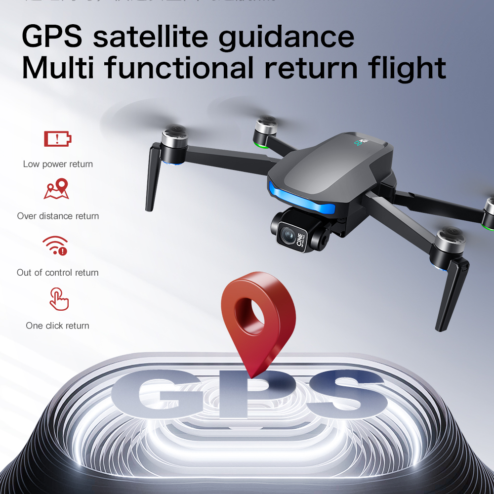 طائرة بدون طيار جديدة S-X1 MAX - مراجعة Drone Gimbal 3 Axis وسعره